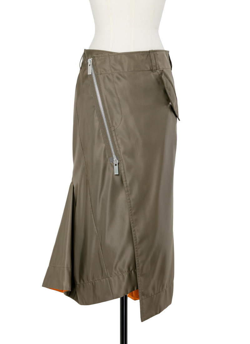 sacai Nylon Twill Skirt outlook