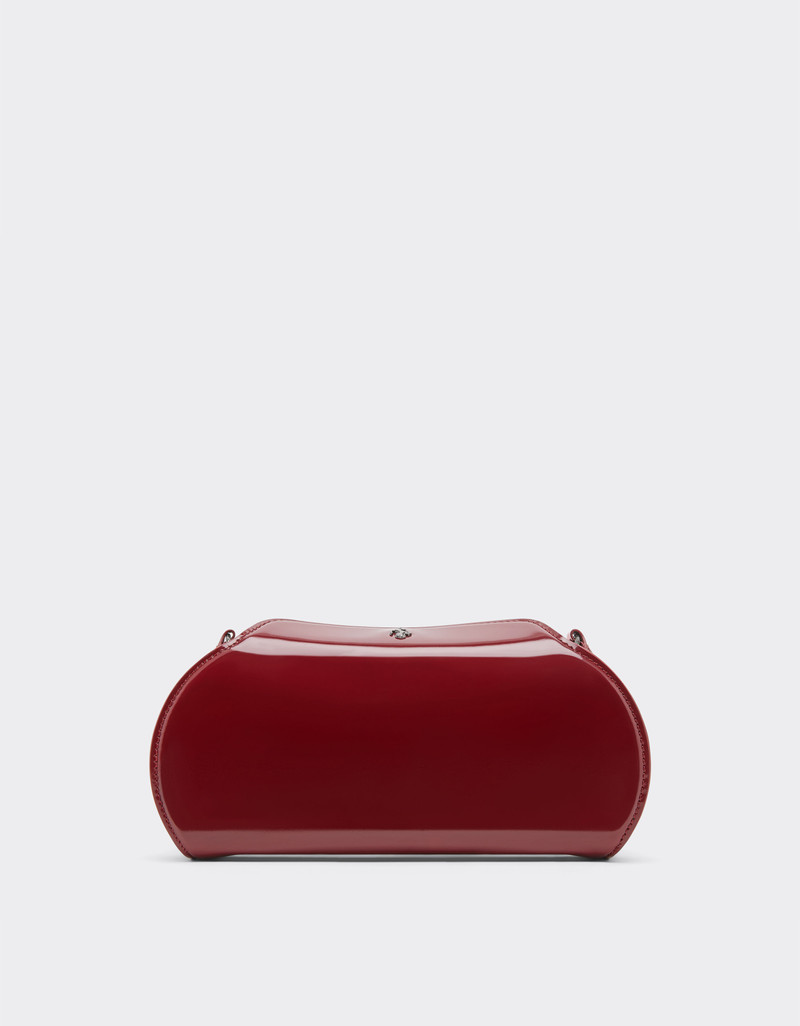 Ferrari Dino leather wallet with shoulder strap 4