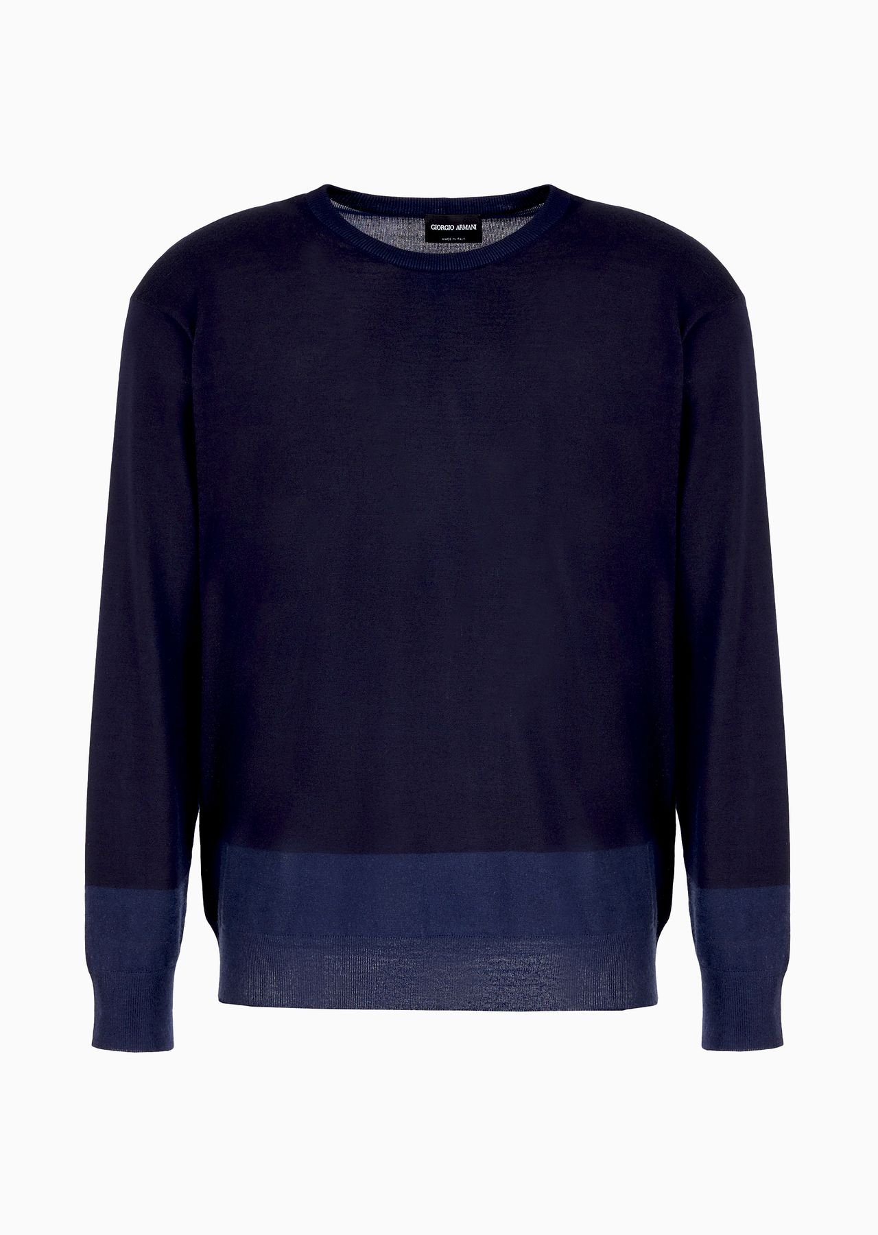 ASV cashmere and silk crew-neck jumper - 1