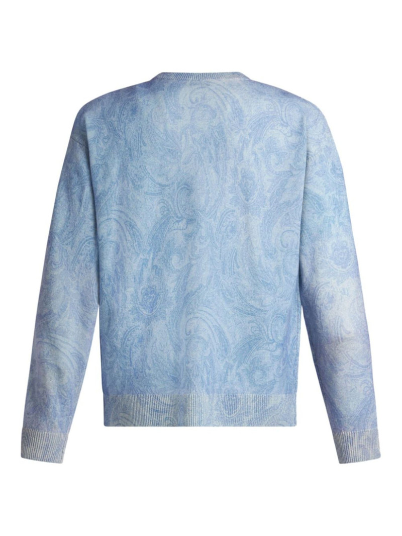 paisley intarsia-knit jumper 6