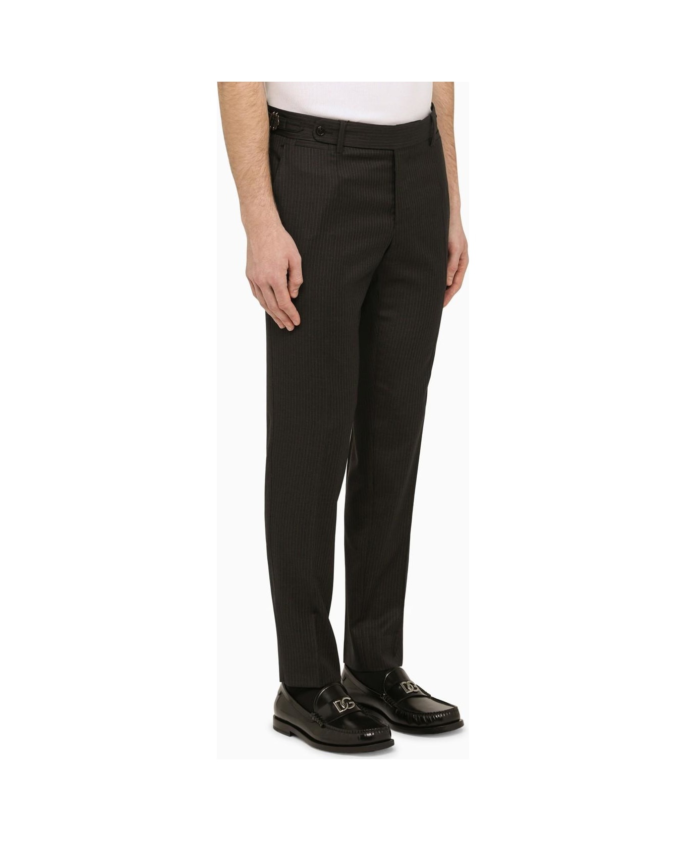 Pinstripe Trousers - 2