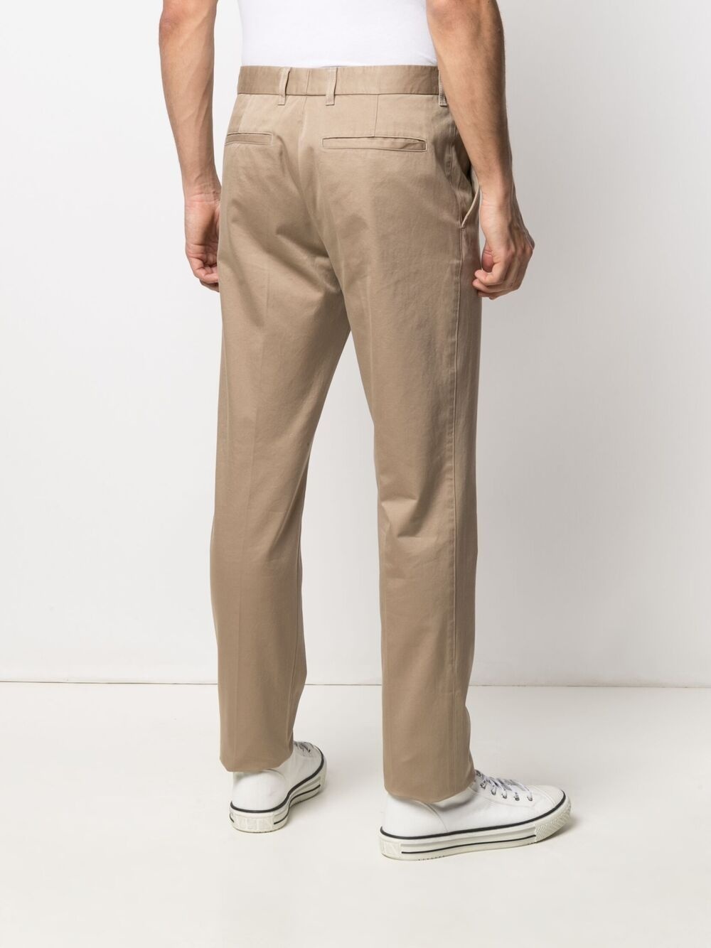 gabardine chino trousers - 4