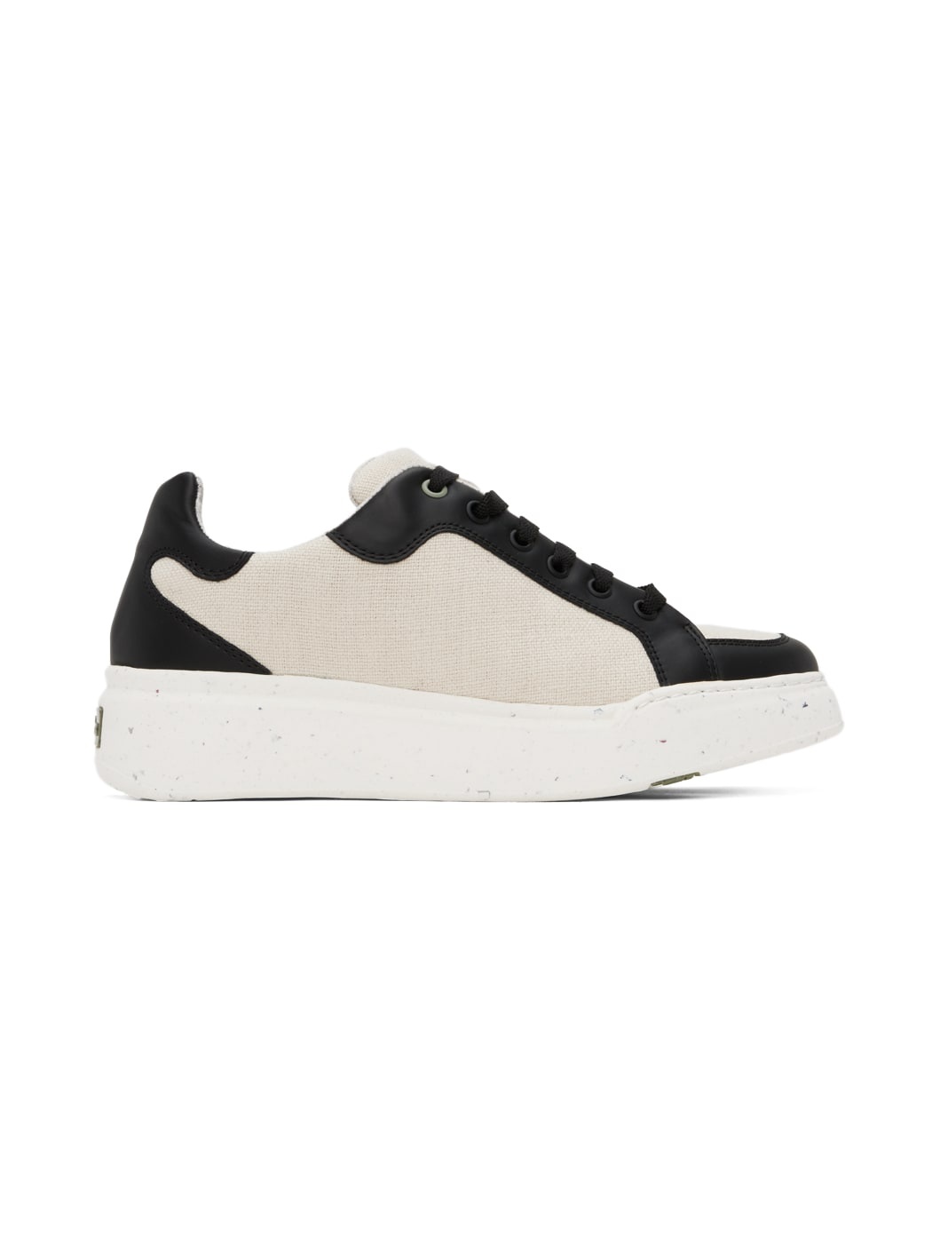 Beige & Black Maxigreen Sneakers - 1
