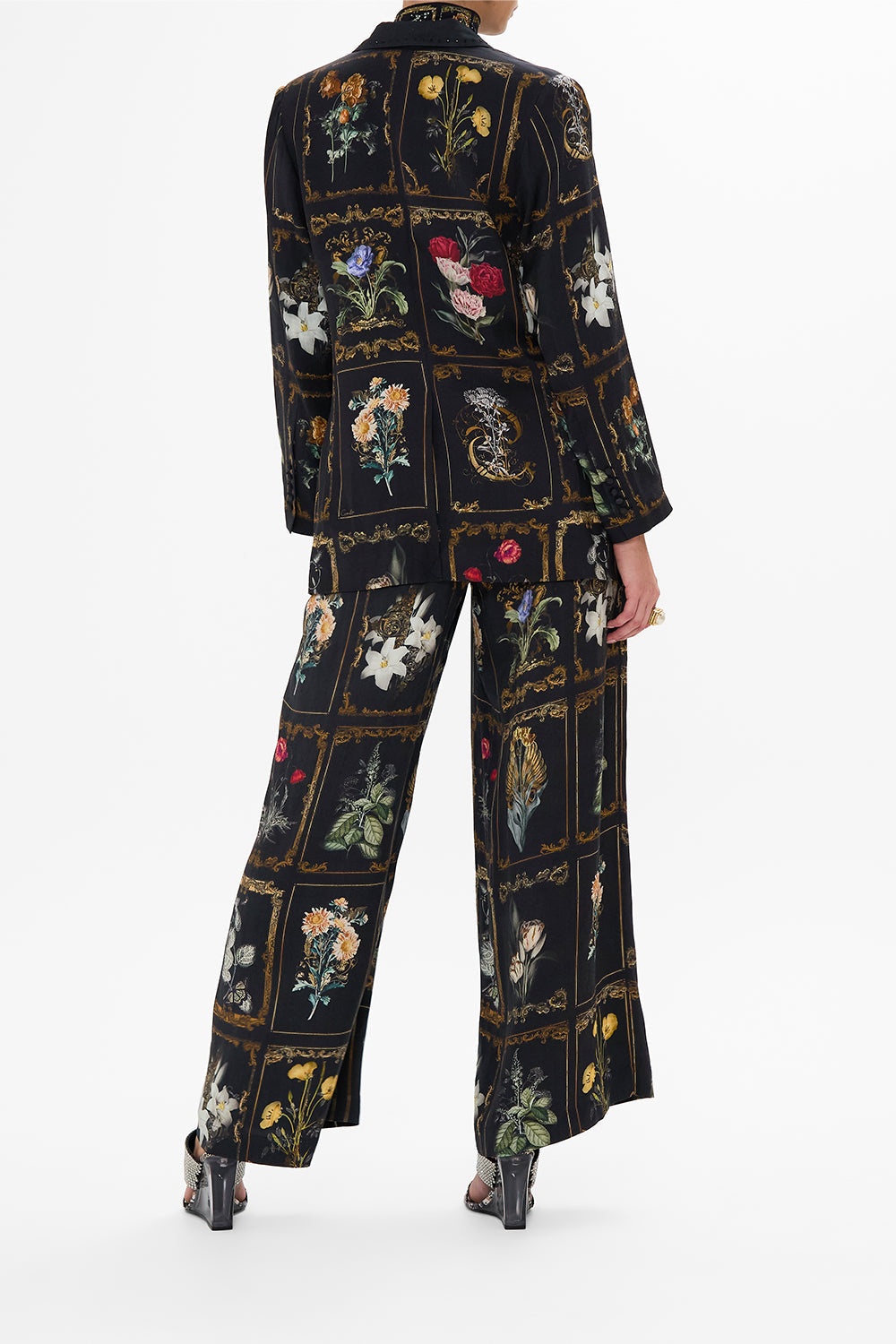 WIDE LEG WAISTED PANT - 11
