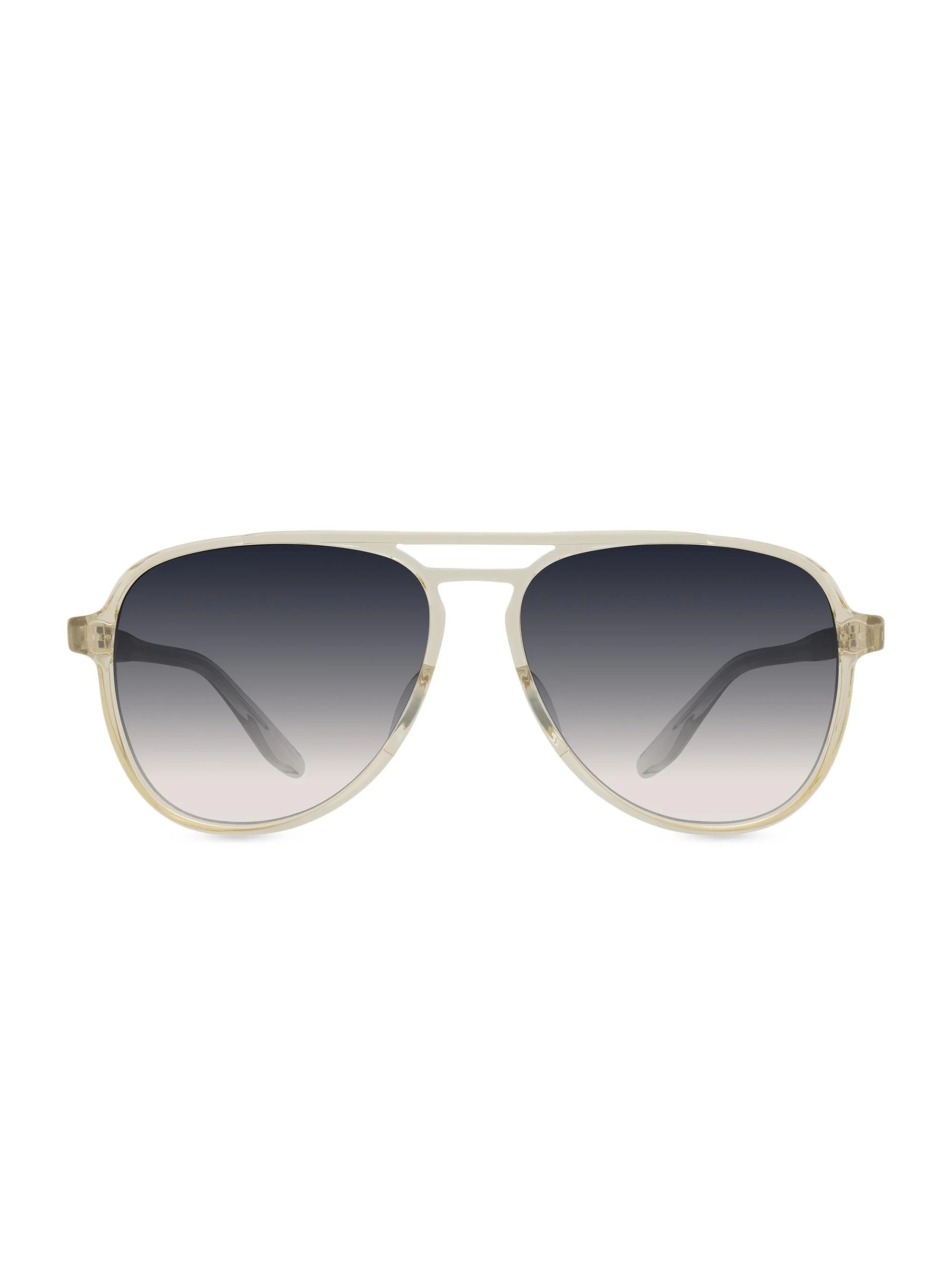 Women's Hartmann 58MM Aviator Sunglasses - Champagne Grey Gradient - 1