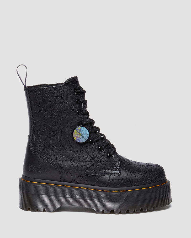 Jadon Wednesday Leather Platform Boots - 1