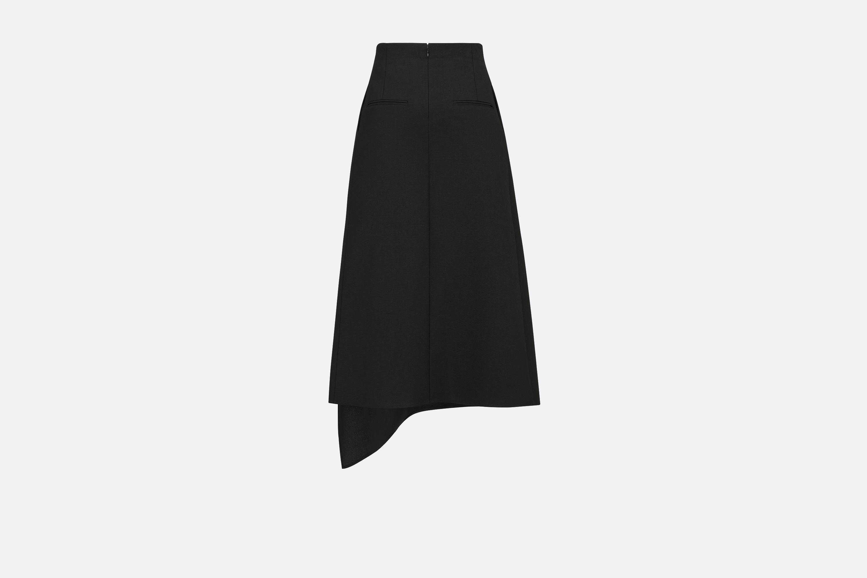 Mid-Length Draped Skirt - 2