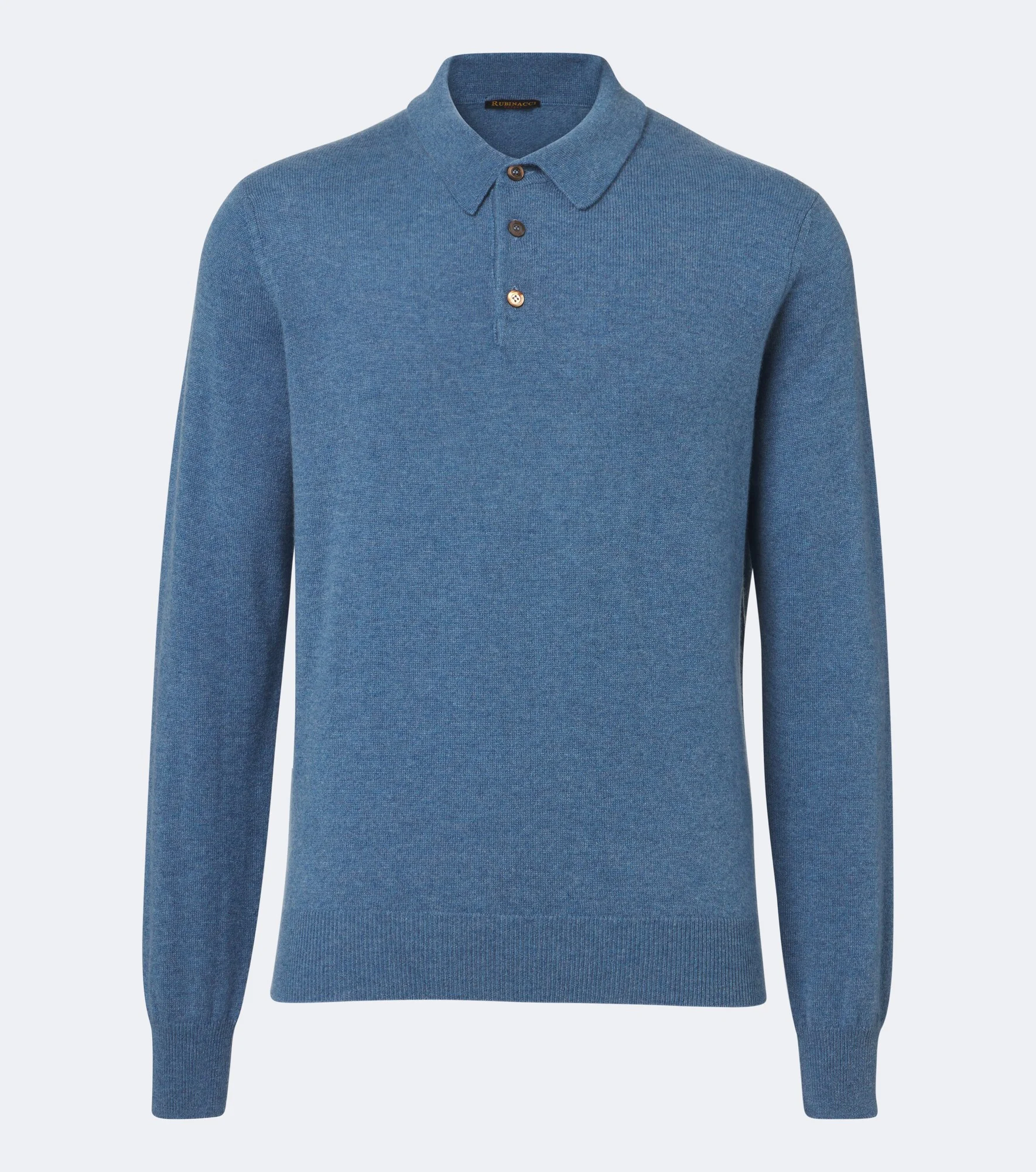Cashmere polo sweater - 1