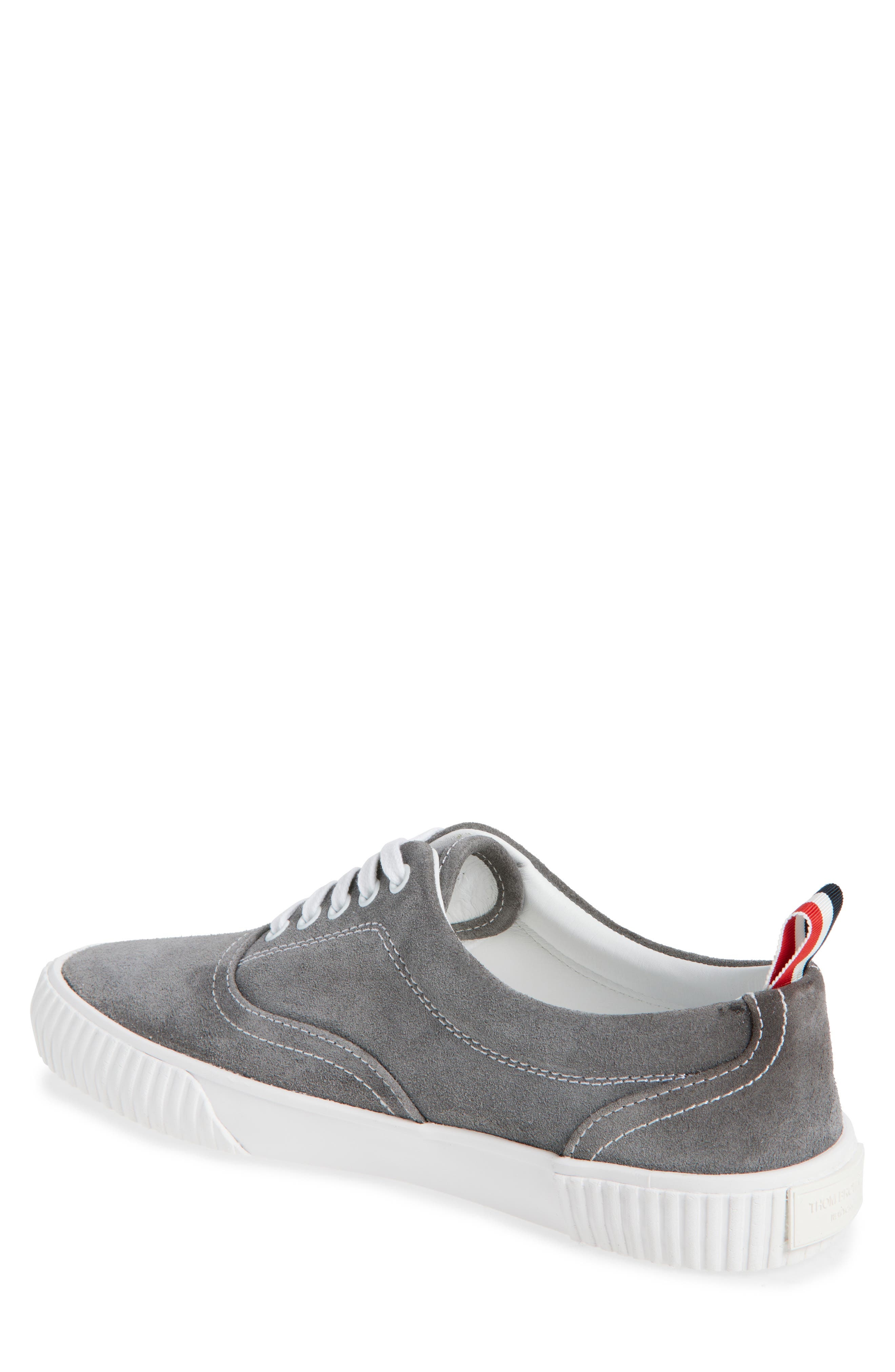 Thom Browne Heritage Low Top Sneaker in Medium Grey at Nordstrom - 2
