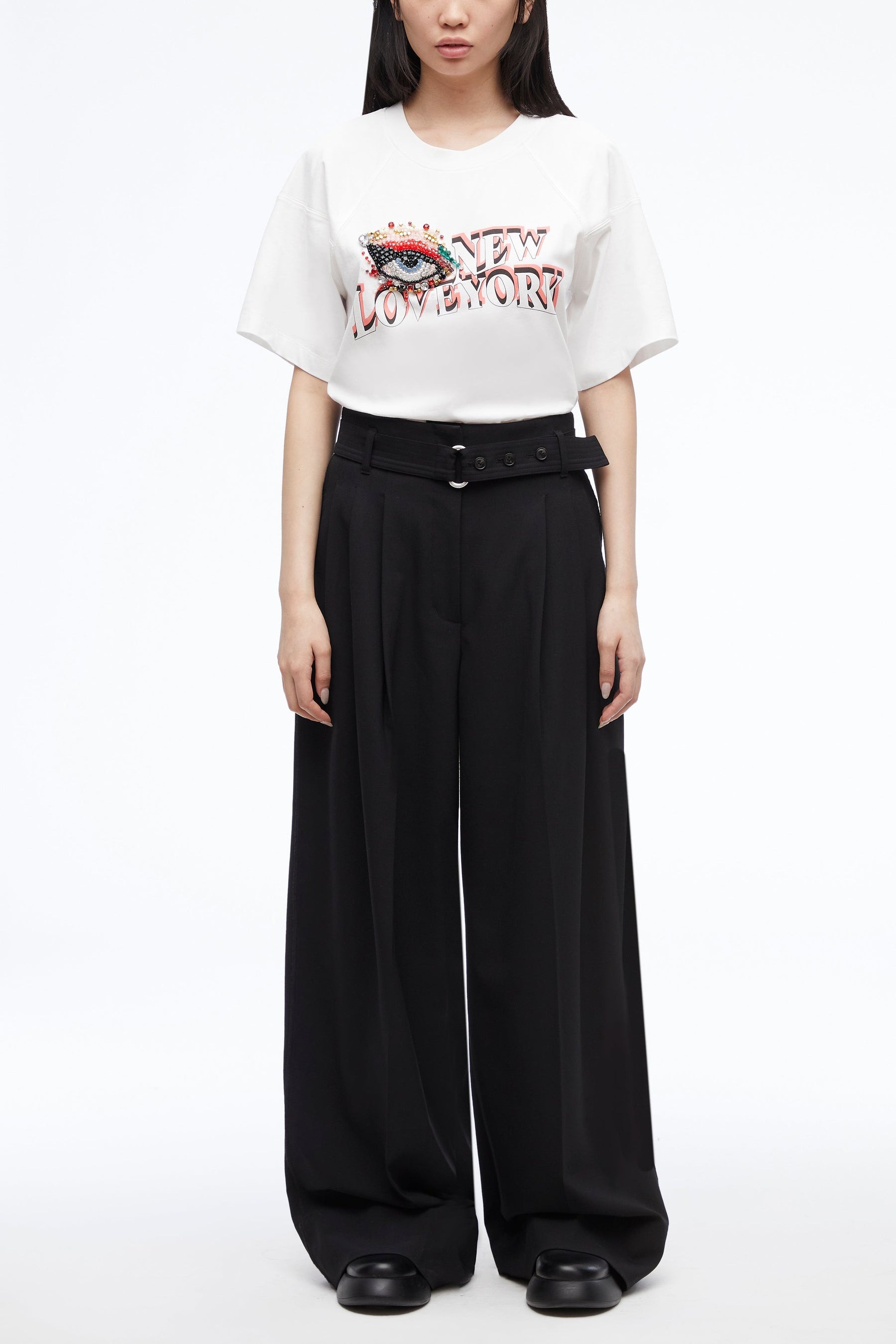Oversized Pleated Pant - 3