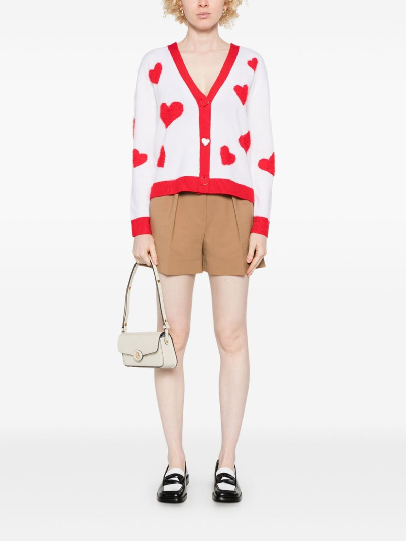 Alice + Olivia heart-motif cardigan outlook