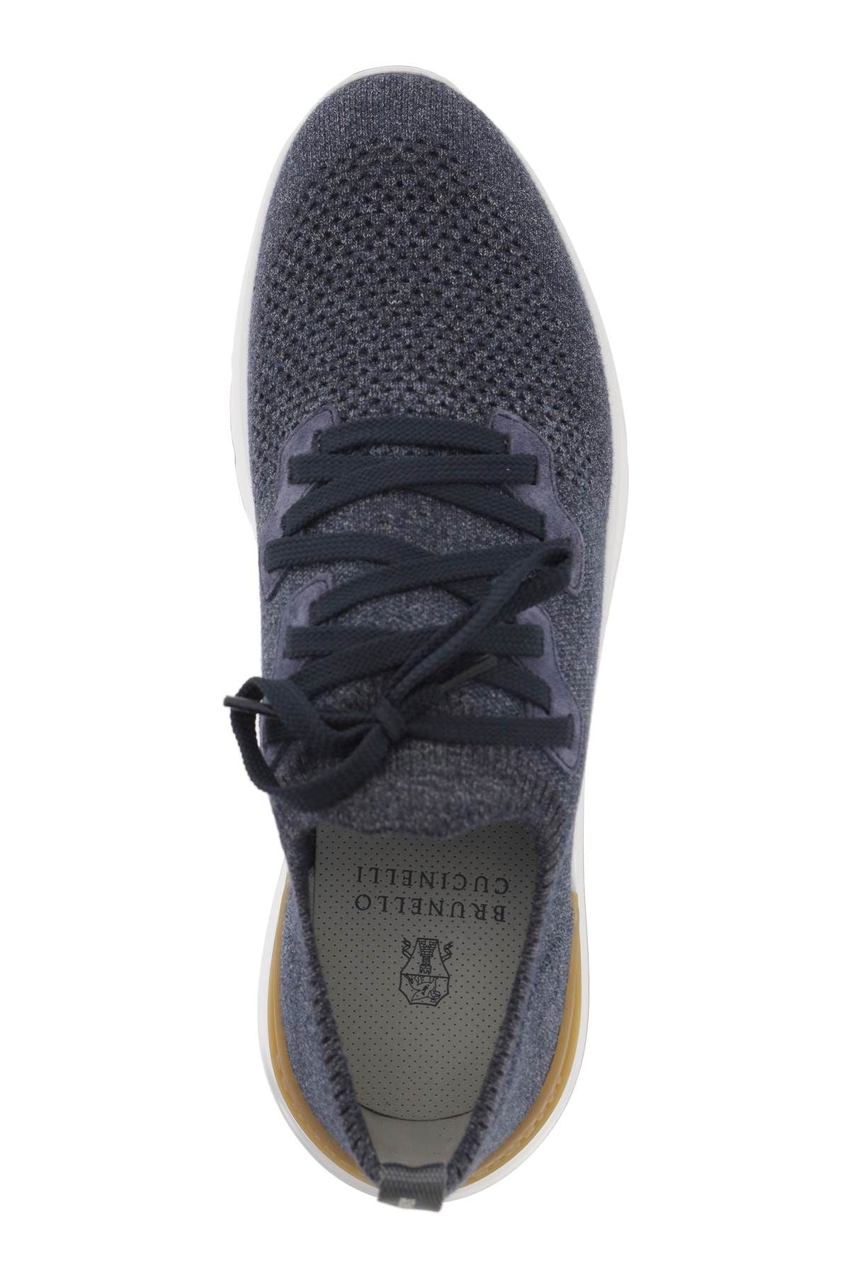 KNIT CHINE SNEAKERS IN - 3