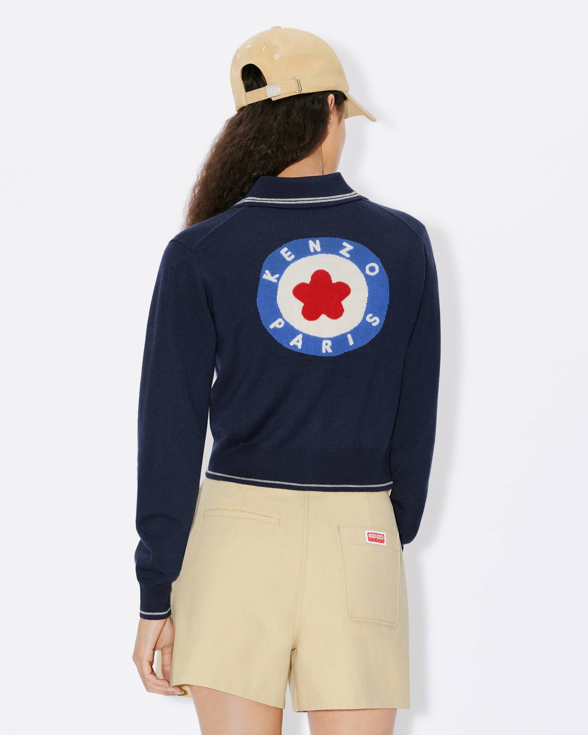 'KENZO Target' wool cardigan - 4