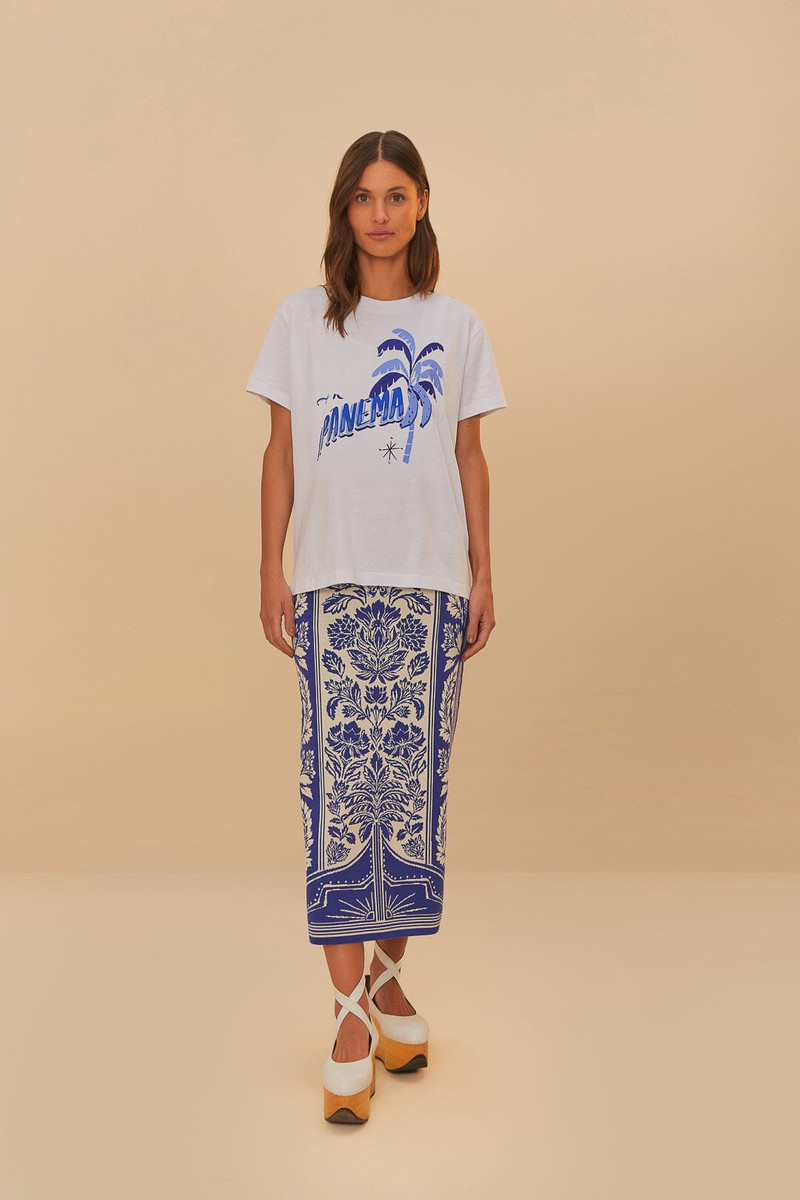FARM RIO Off-White Girls Rio Ipanema T-Shirt outlook