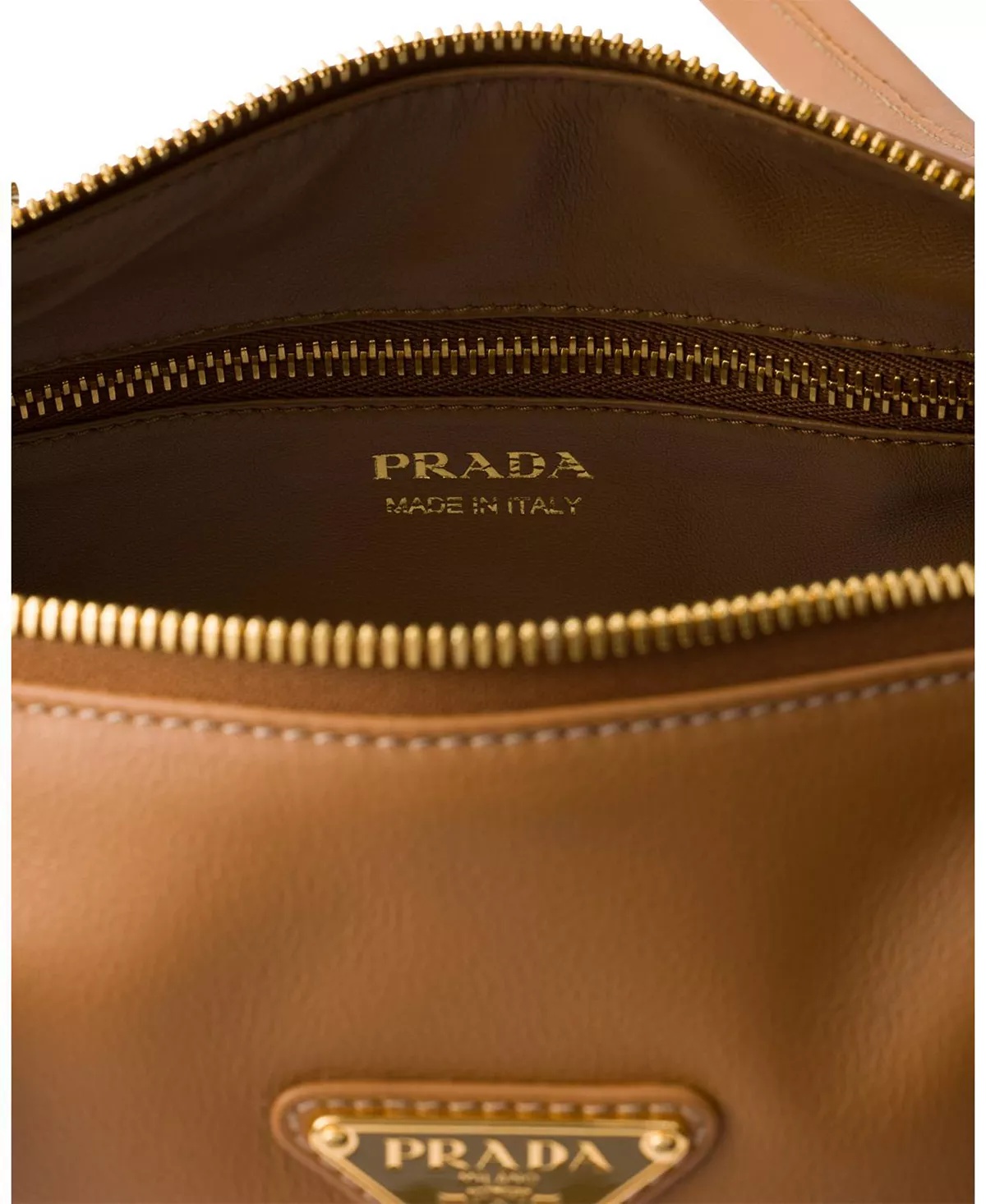 Medium Leather Top-Handle Bag with Padlock - 3