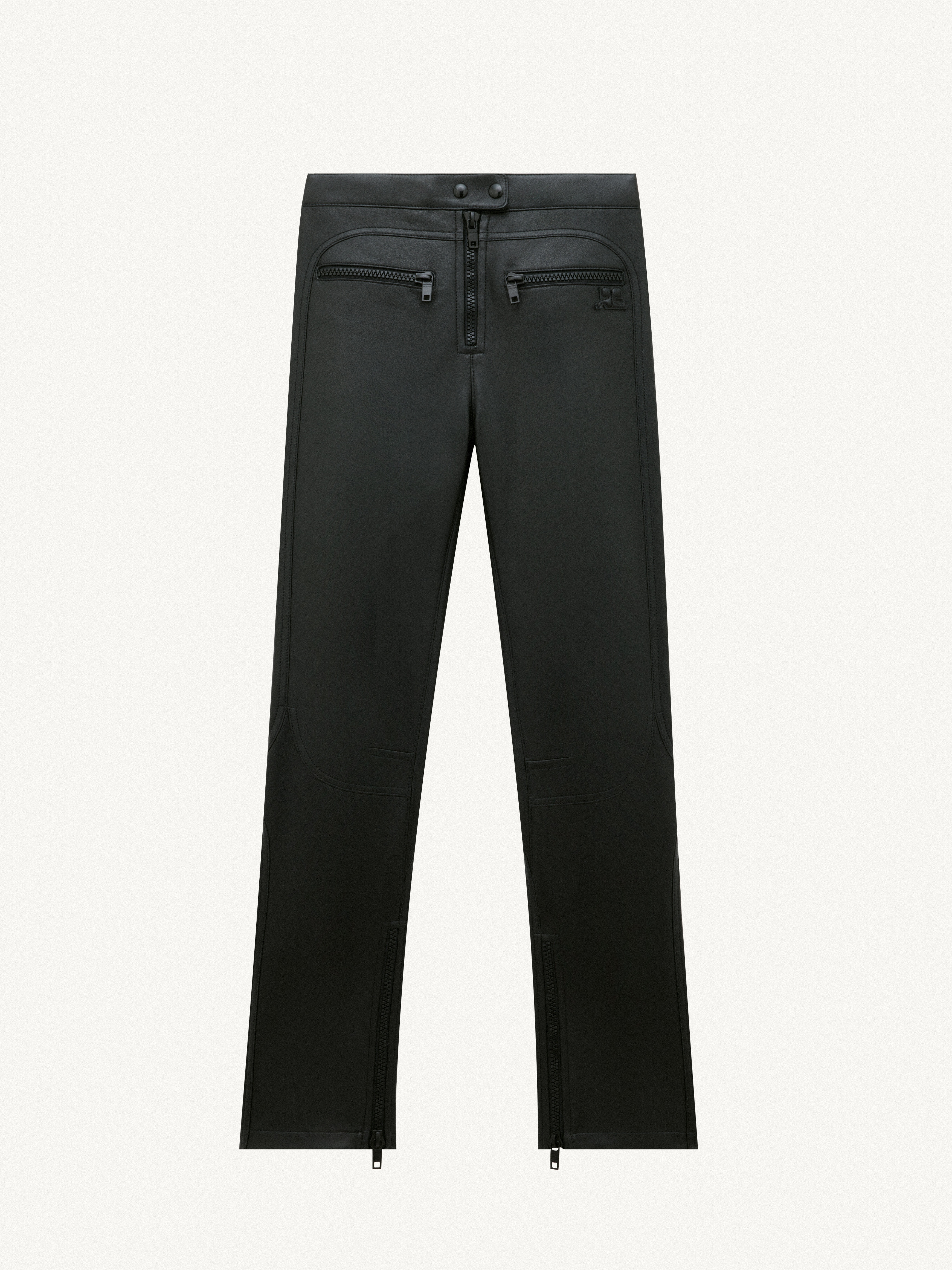 VINTAGE BIKER LEATHER PANTS - 1