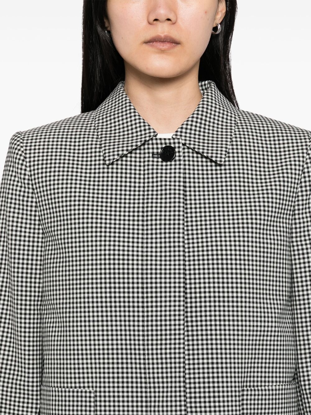 gingham jacket - 5