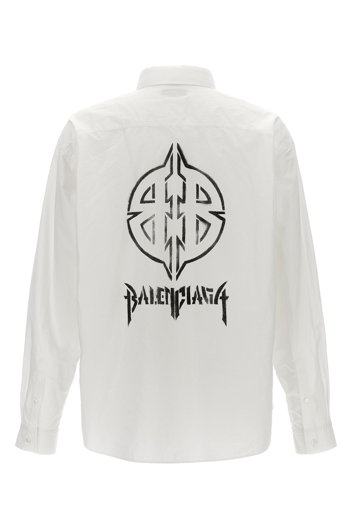 Tシャツ・カットソー BALENCIAGA FW24 Logo print shirt (794583TNM60 9000) Tシャツ・カットソー BALENCIAGA FW24 Logo print shirt