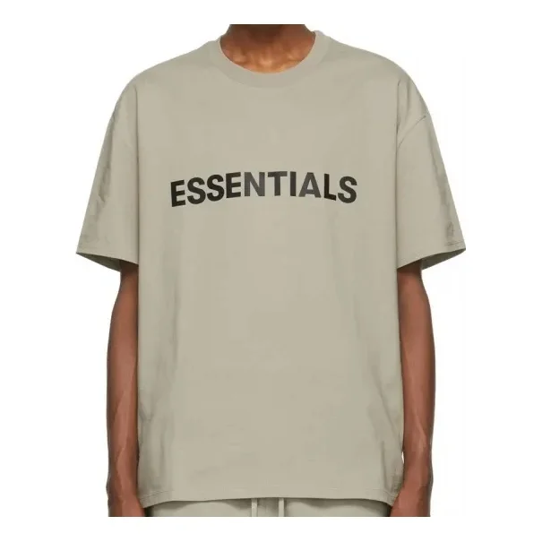 Fear of God Essentials SS20 Logo T-Shirt 'Tan' 125SP222006F - 1