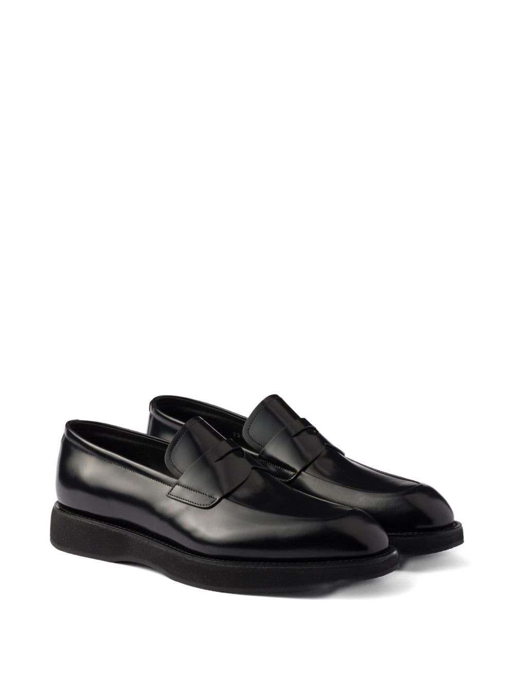leather penny loafers - 2