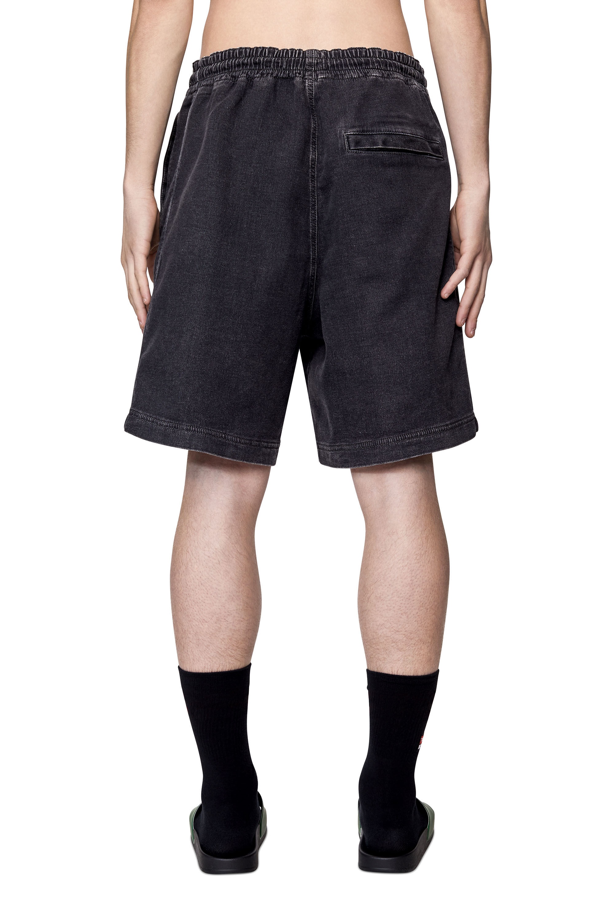 D-BOXY TRACK DENIM SHORTS - 5