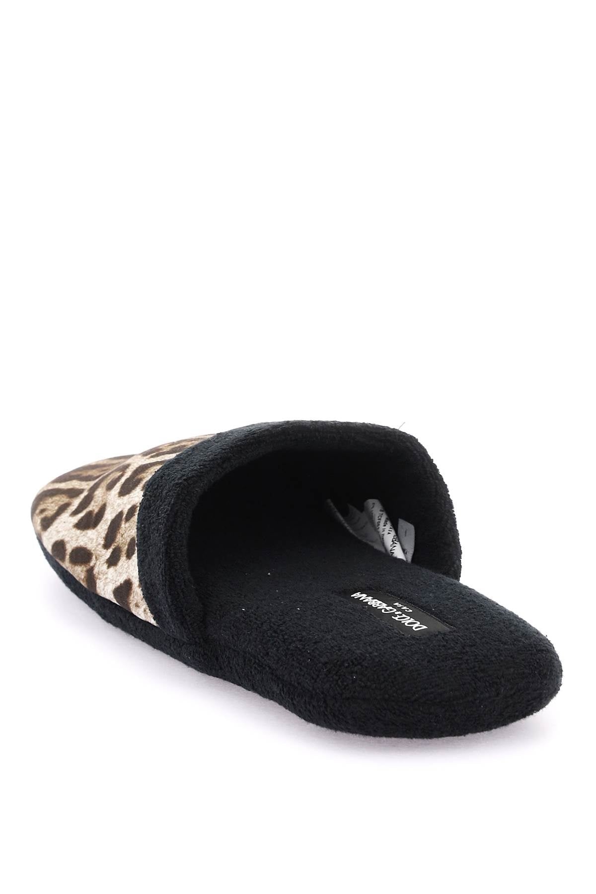 Dolce & Gabbana 'Leopardo' Terry Slippers - 3