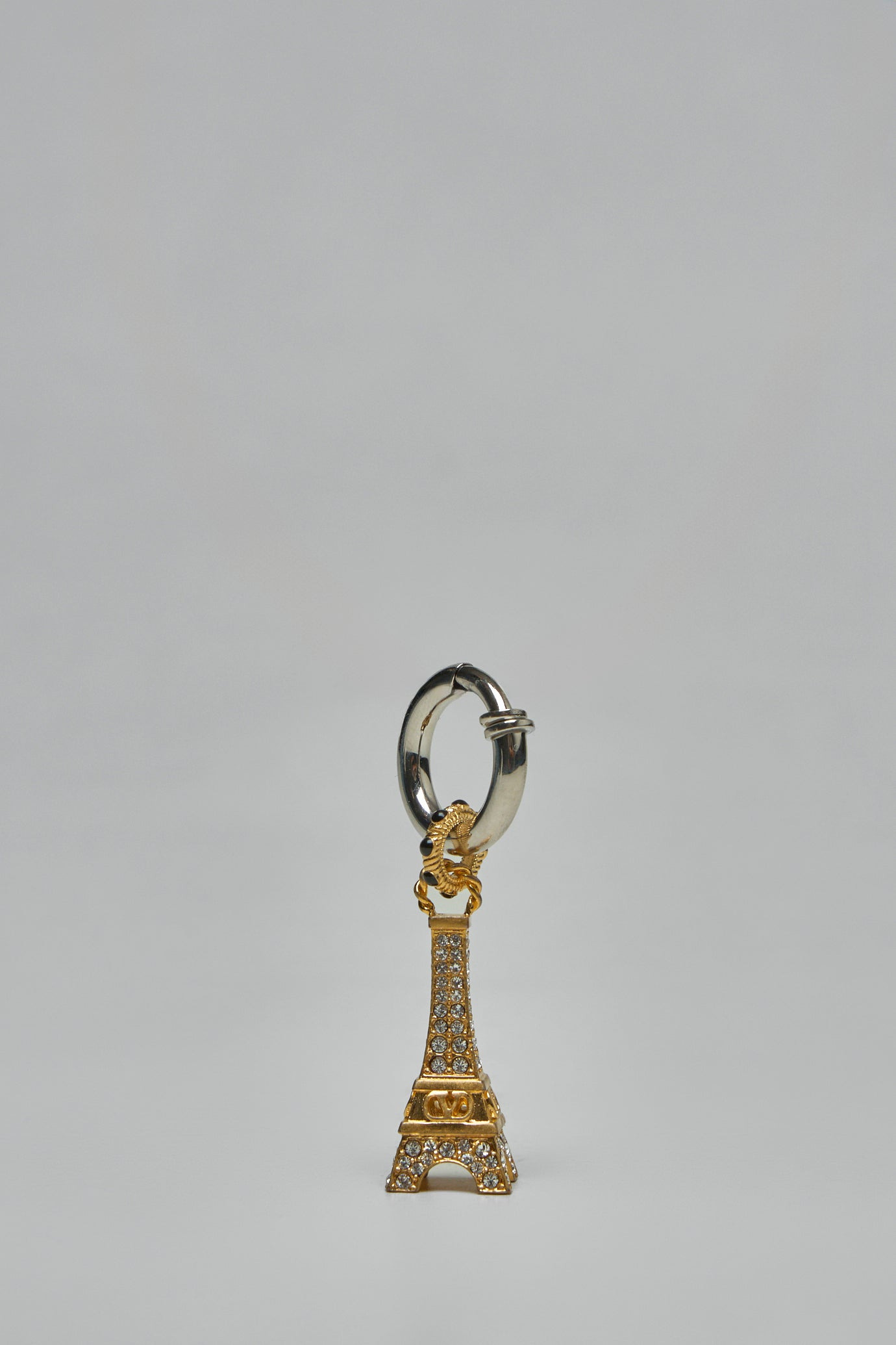 Ovalette Mono Earring In Metal - 2