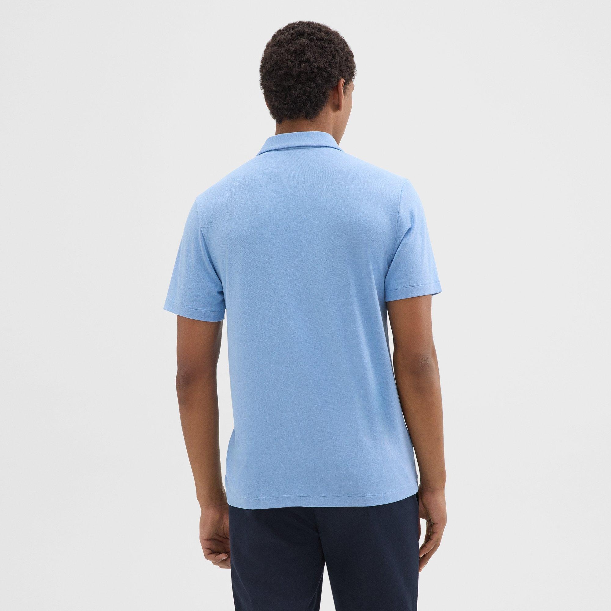Bron Polo Shirt in Anemone Modal Jersey - 4