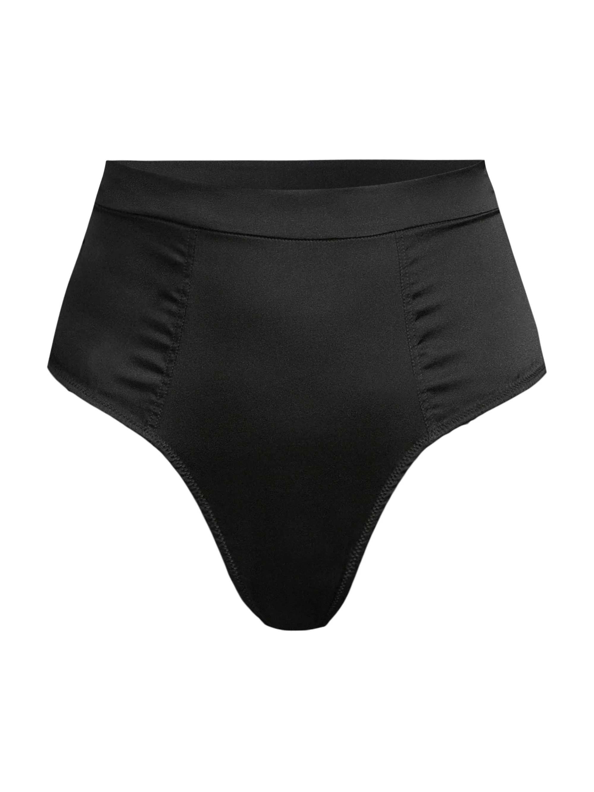 Women's Tous Les Jours High-Waist Thong - Black - 1