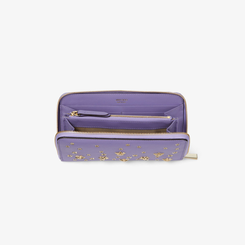 JIMMY CHOO Pippa
Tanzanite Leather Wallet outlook
