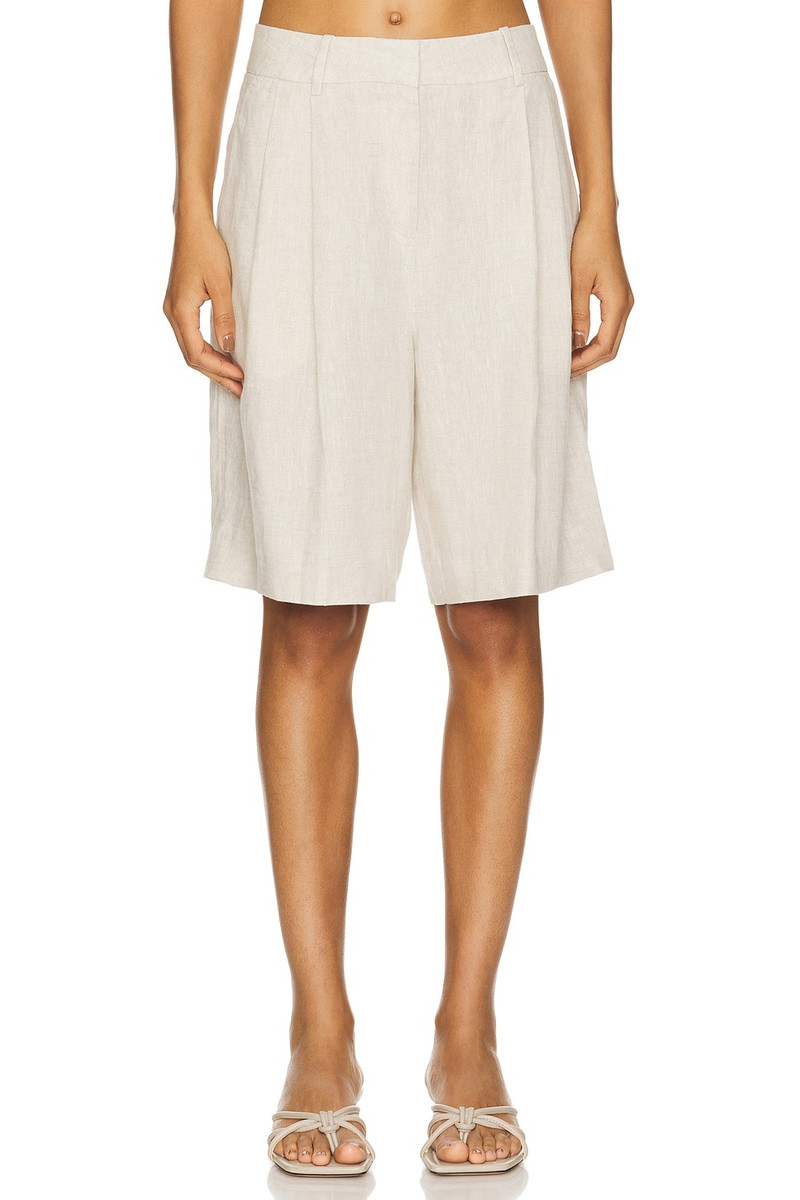 Linen Bermuda Shorts 1