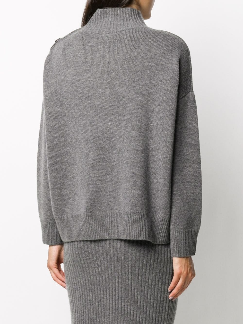 funnel-neck jumper - 4