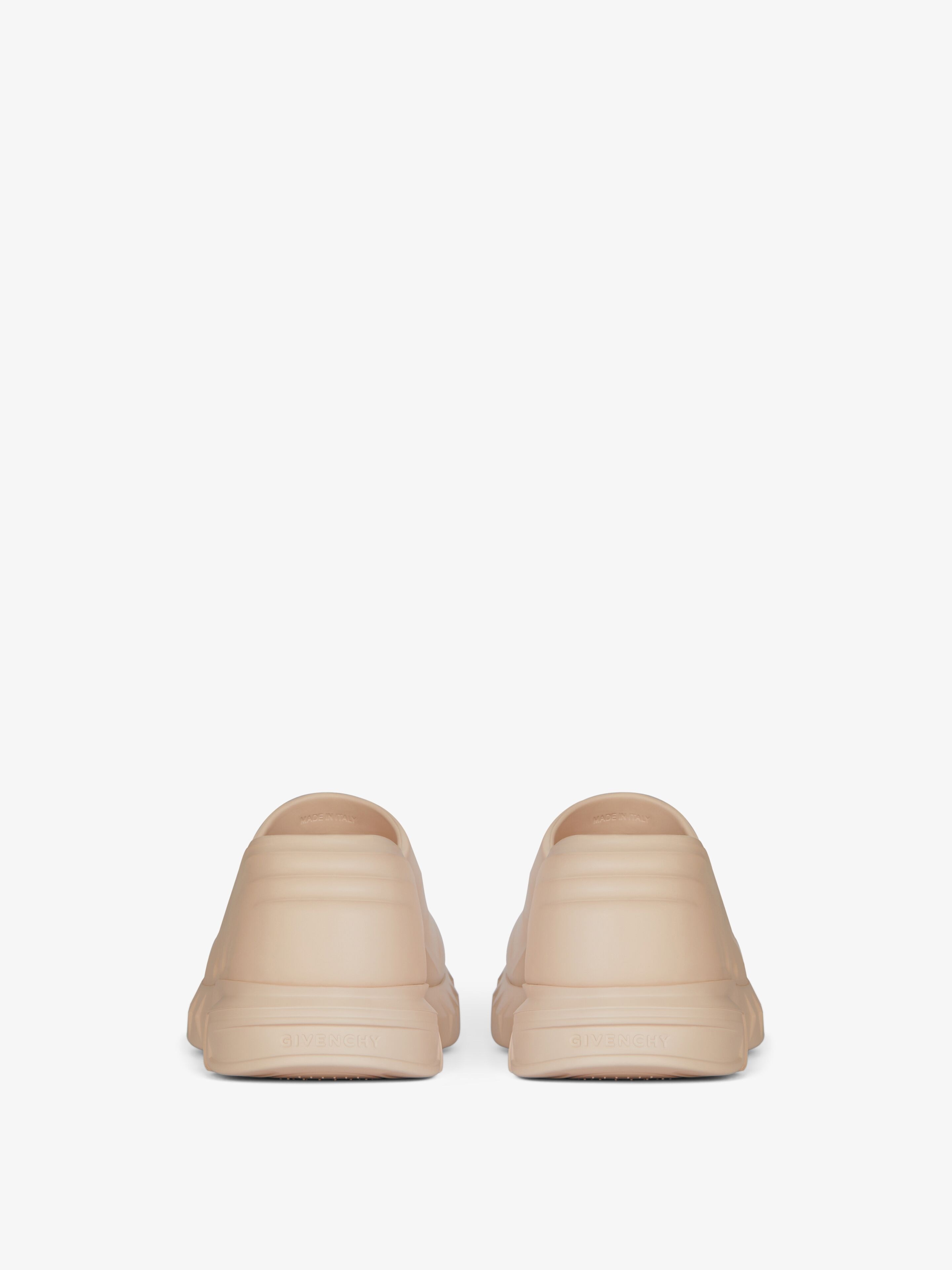 MARSHMALLOW WEDGE SANDALS IN RUBBER - 7