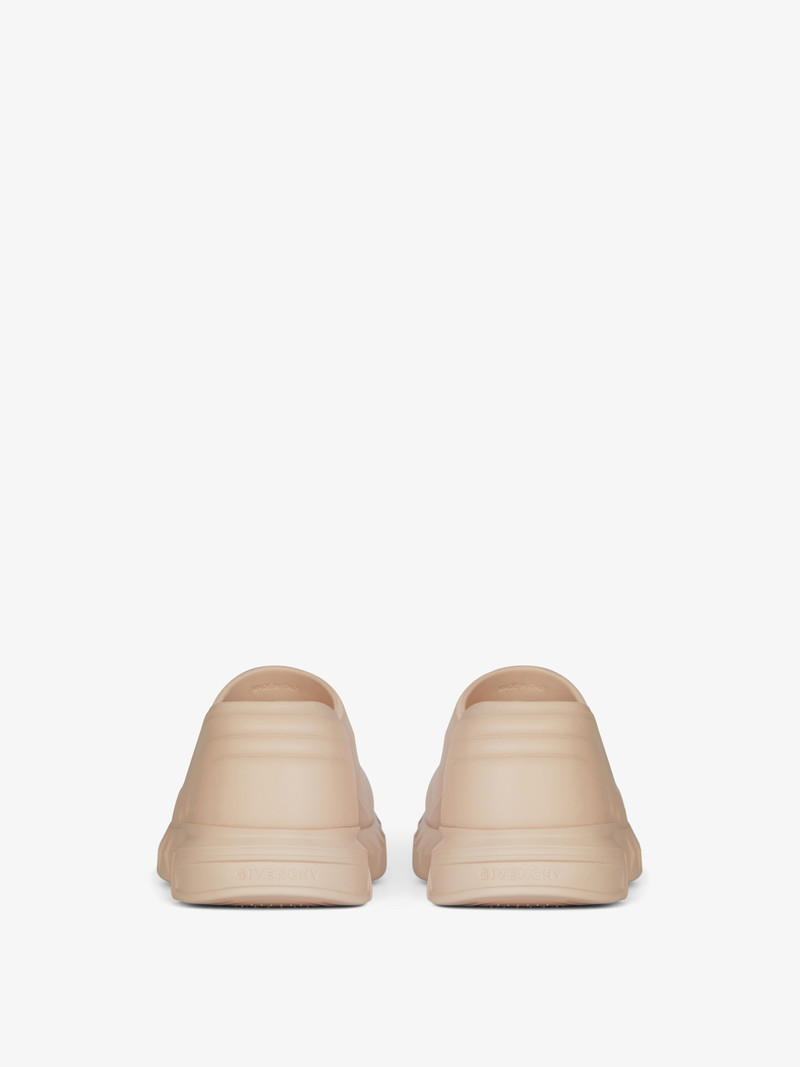 MARSHMALLOW WEDGE SANDALS IN RUBBER 7