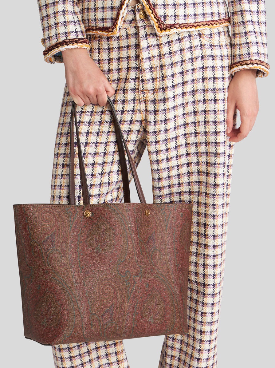 LARGE ETRO ESSENTIAL BAG WITH CLUTCH - 3