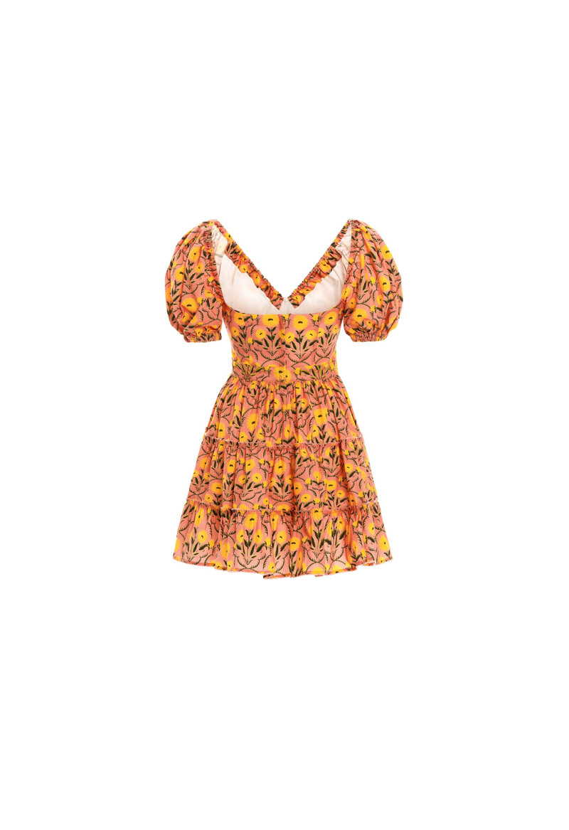 Manzanilla Mimosa Pink Mini Dress 3