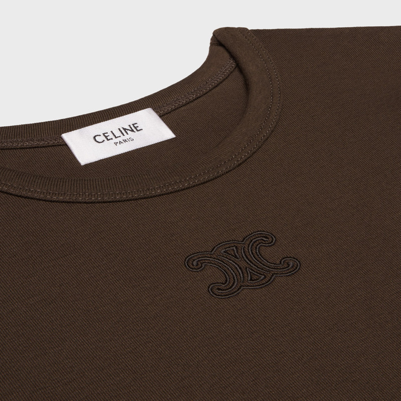 triomphe t-shirt IN ribbed cotton jersey 3