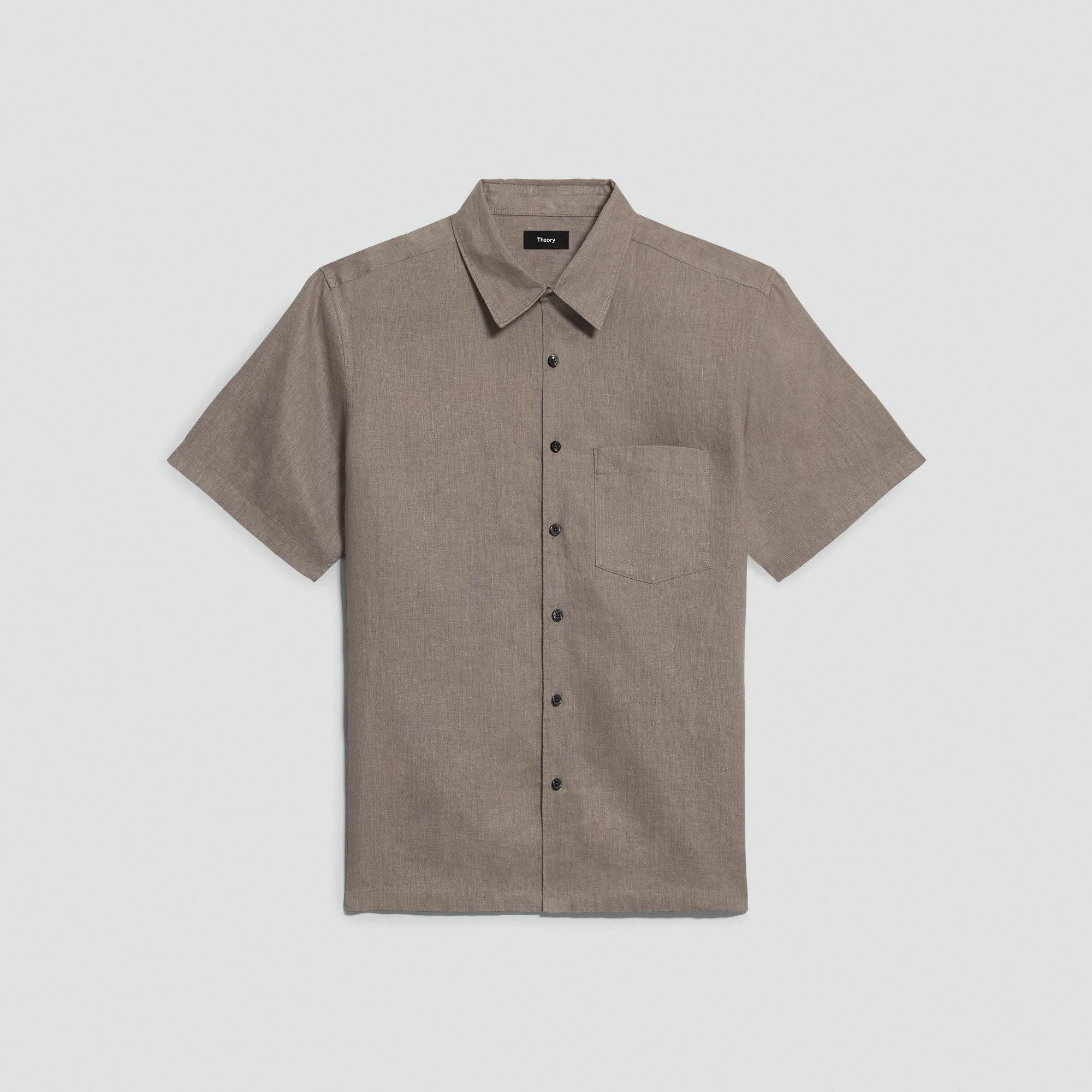 Irving Short-Sleeve Shirt in Relaxed Linen - 1