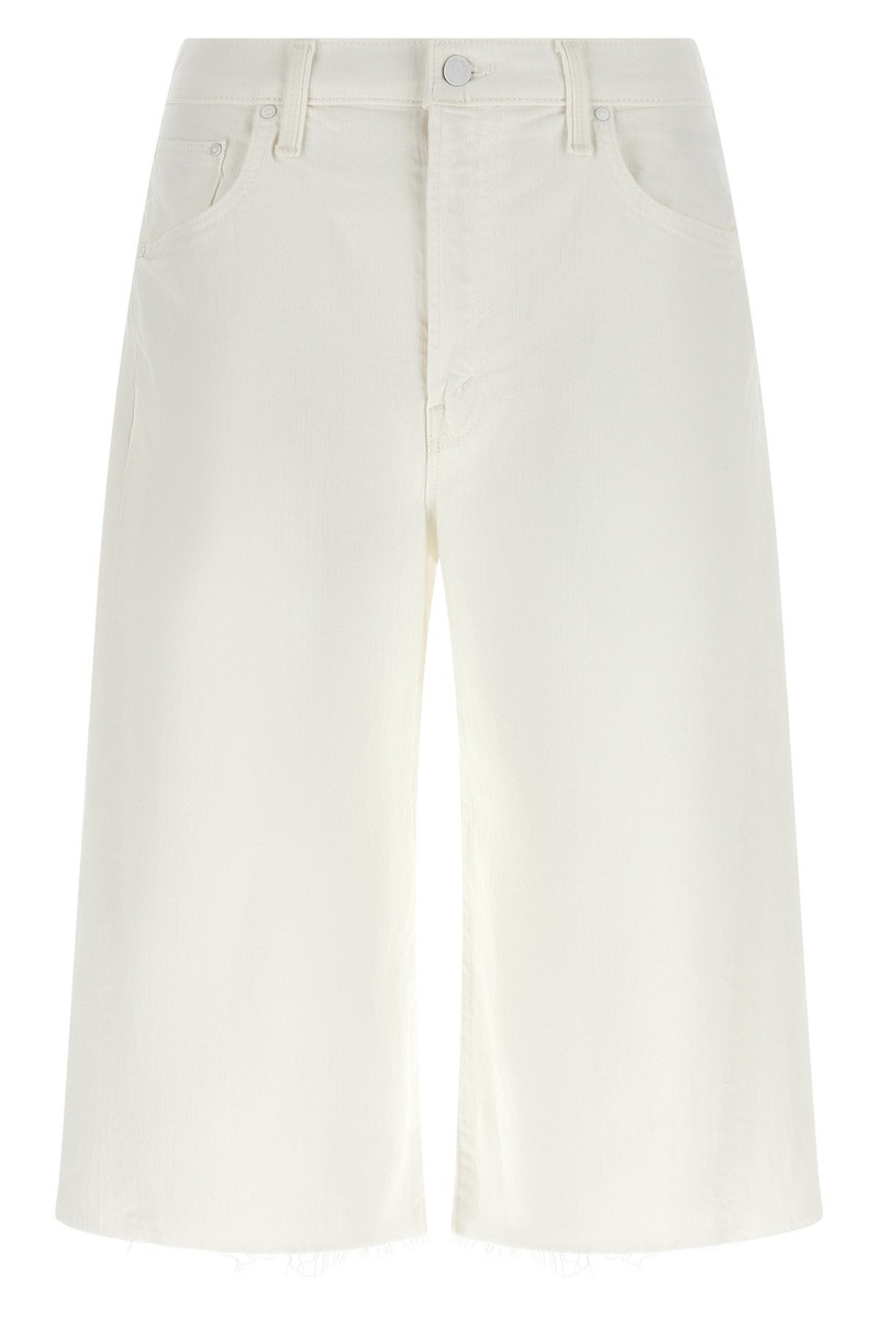 'The Whole Lot Zip Twist Fray' Bermuda Shorts 1