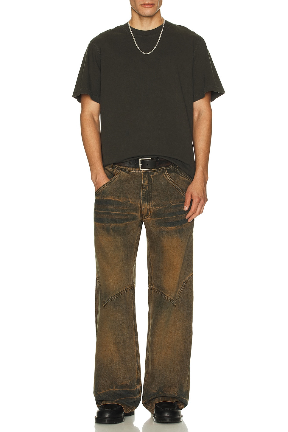 Asha Mock Neck Tee - 4