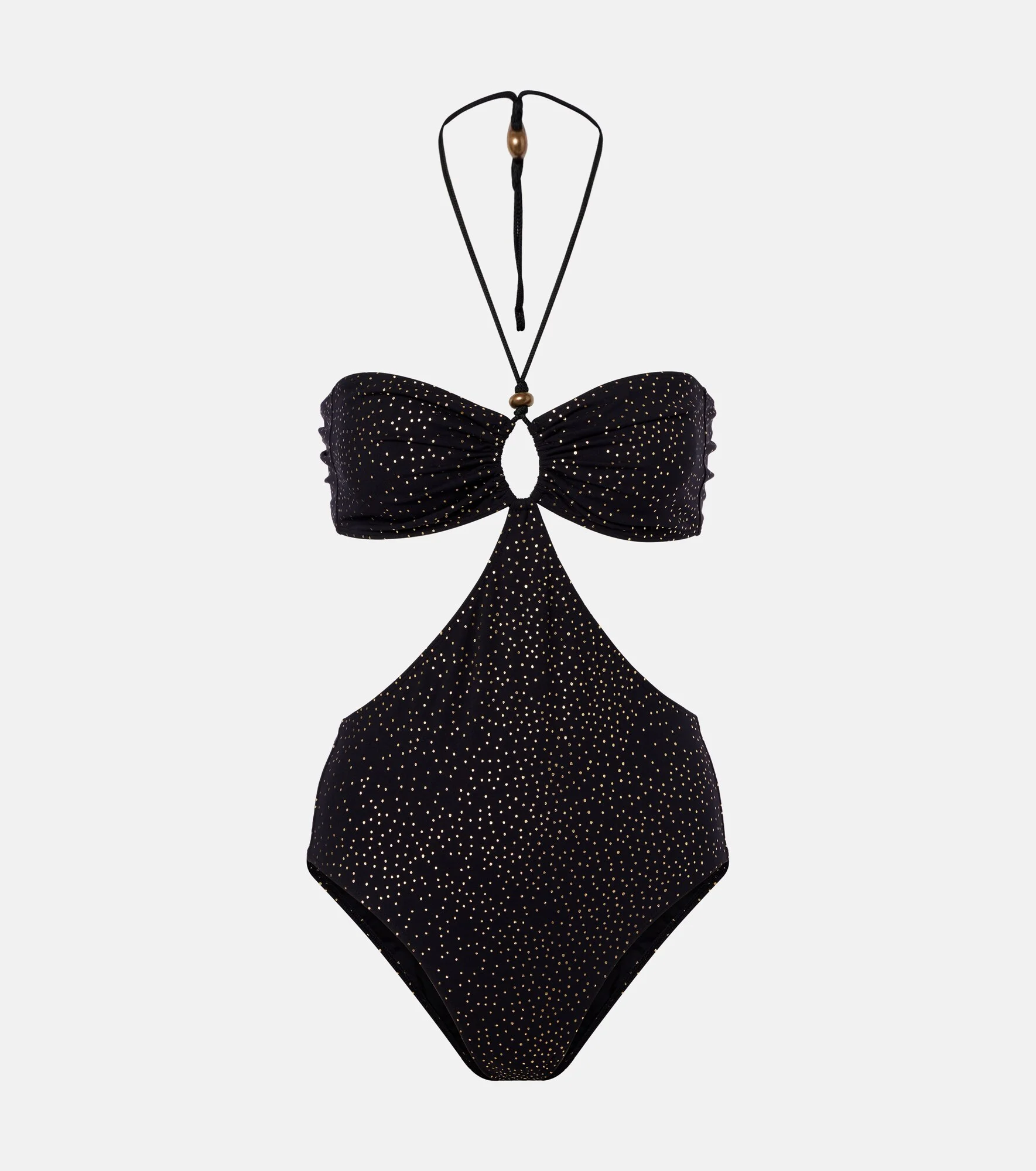 Idoya polka-dot cutout swimsuit - 1