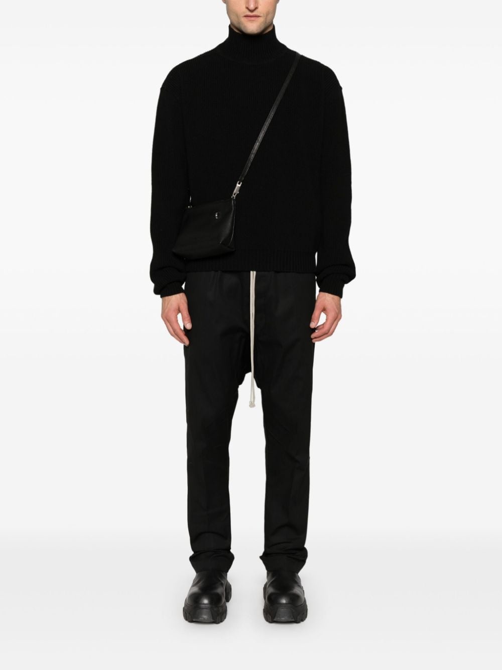 roll-neck virgin-wool jumper - 2
