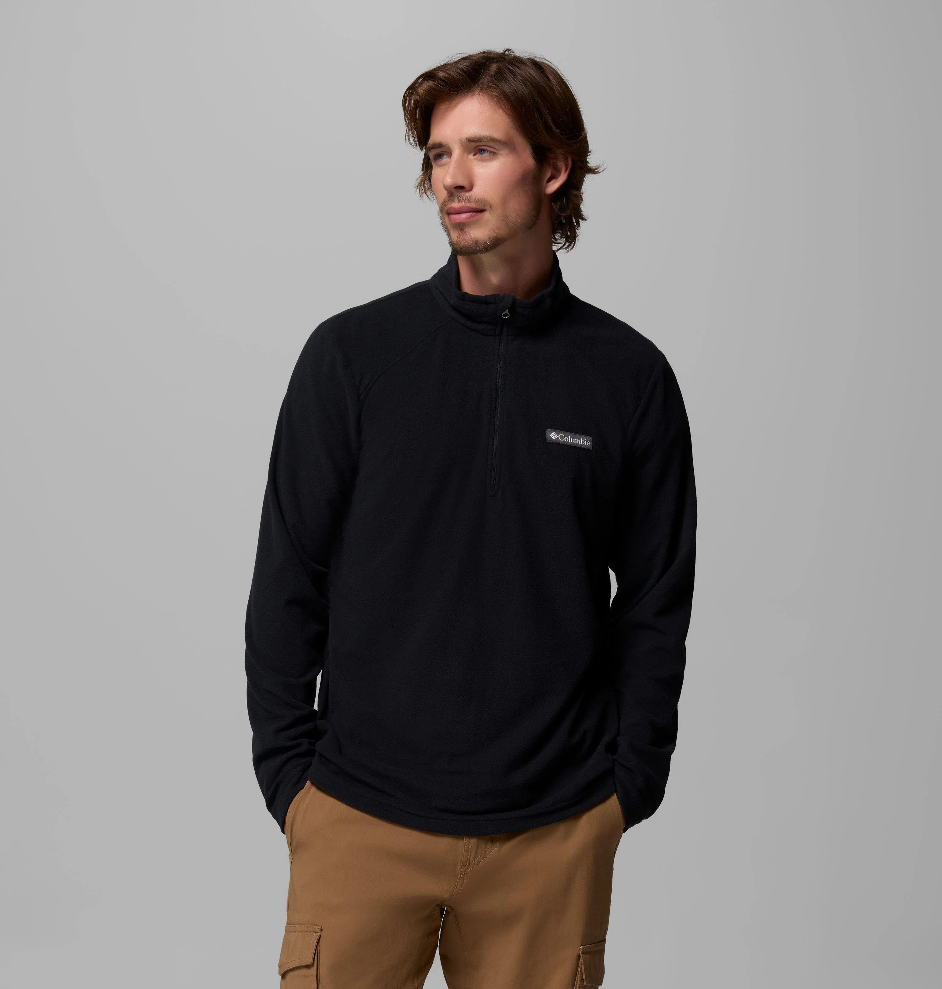Men's Lake Aloha Half Zip Fleece Pullover - 1