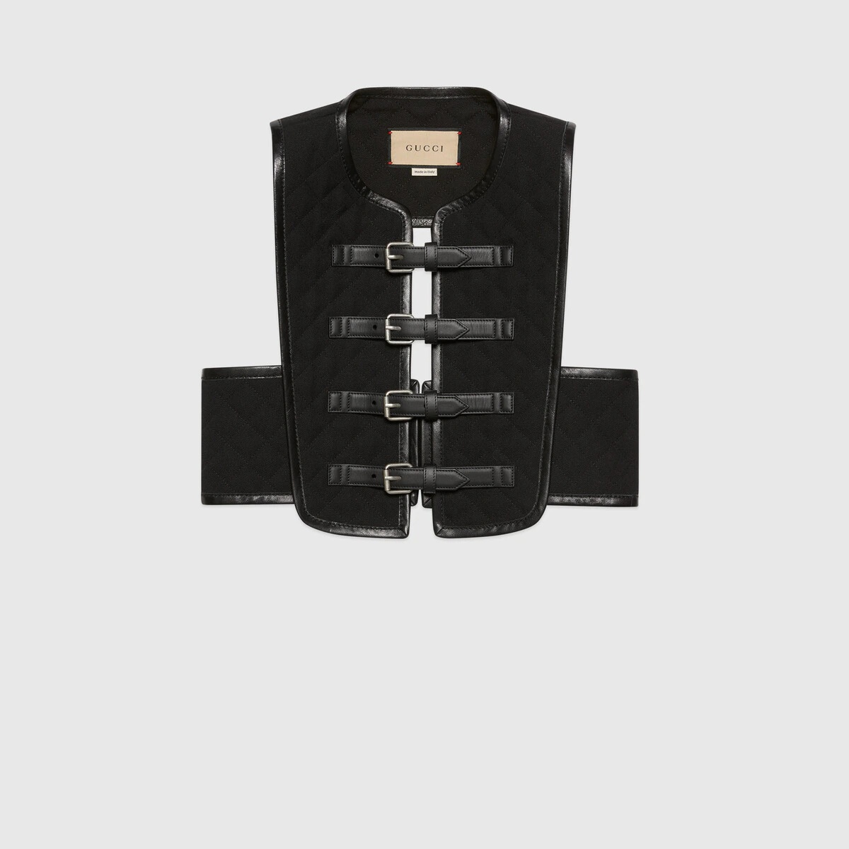 Quilted wool vest - 1