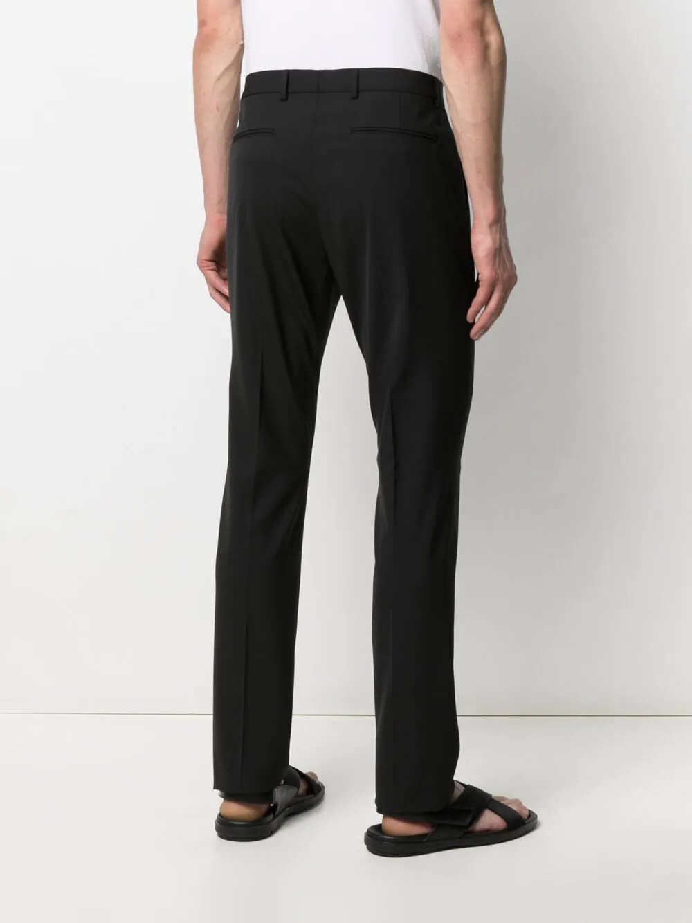 straight-leg trousers - 4