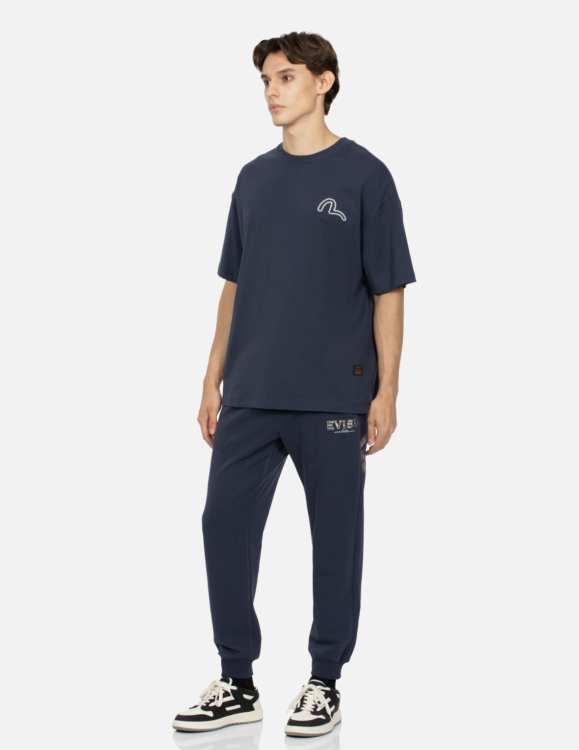 DIVINE DEER PRINT REGULAR FIT SWEATPANTS - 4