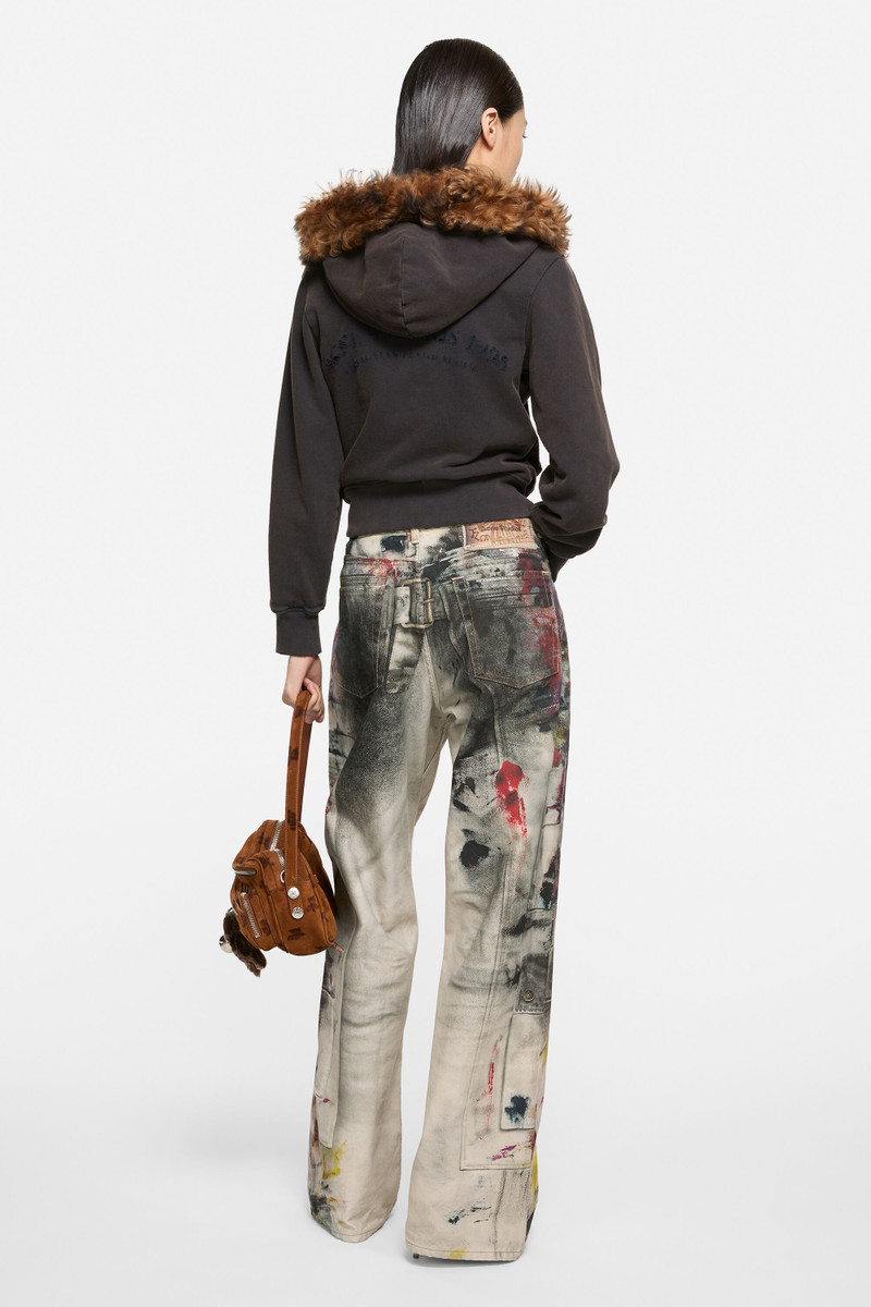 Baggy fit jeans - 1981 - White/multi 3