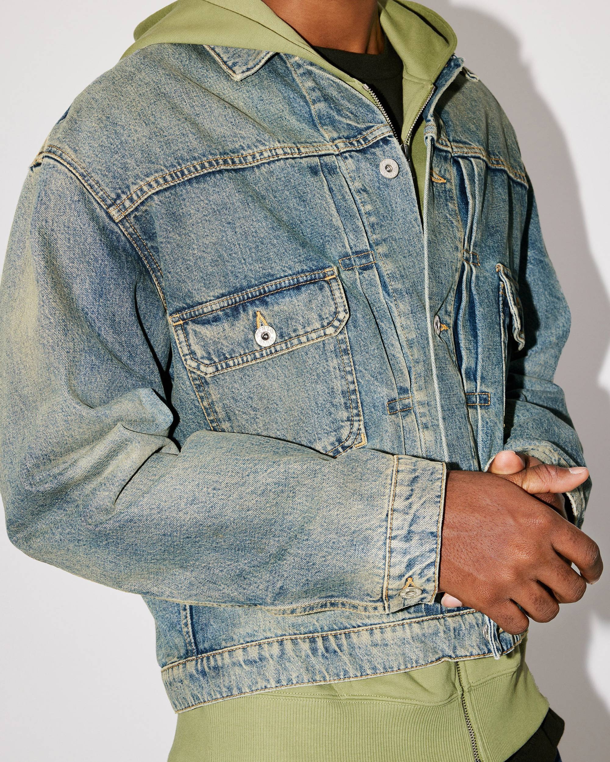 Denim trucker jacket - 8