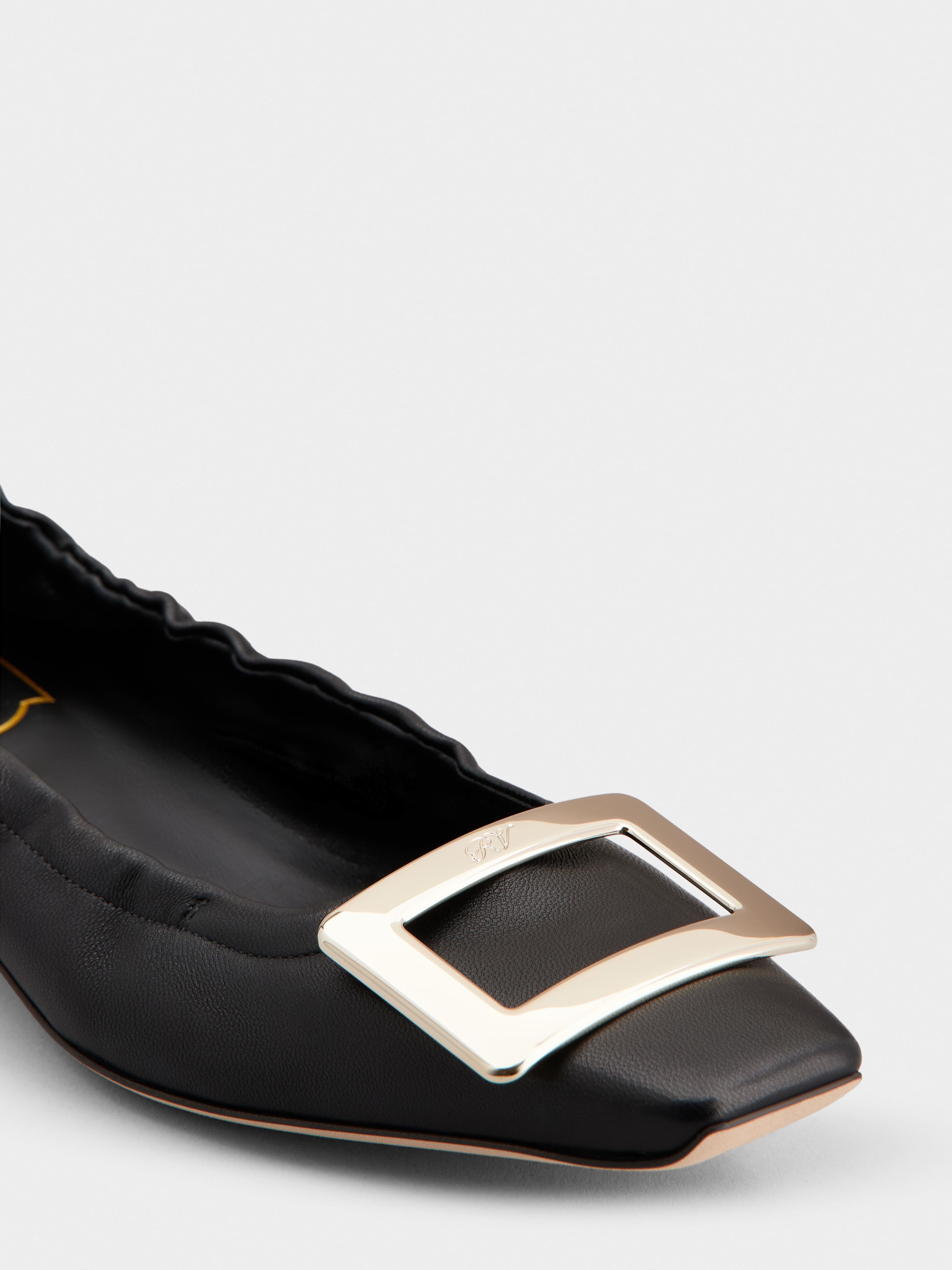 Belle Vivier Ballerinas in leather - 3