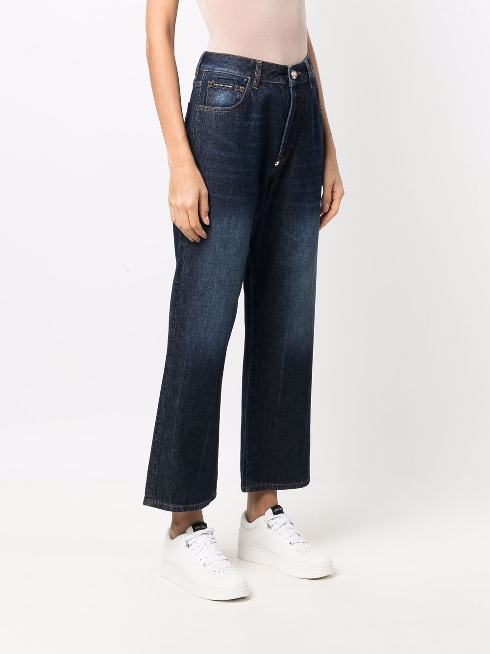 Iconic Plein wide-leg jeans - 3
